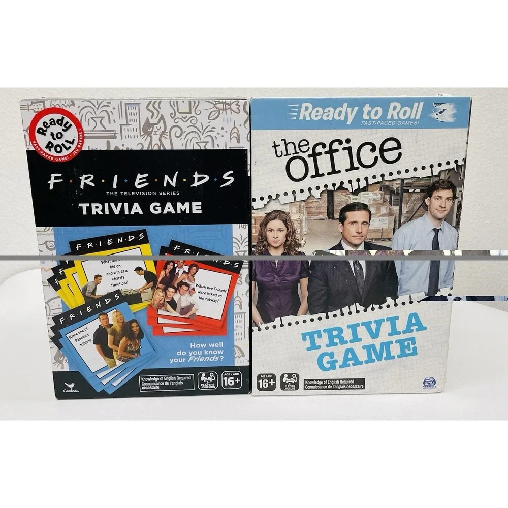 Lot of 7 Trivia Games The Office (6) + Friends TV Show Board Games Bundle Sealed - Picture 2 of 2